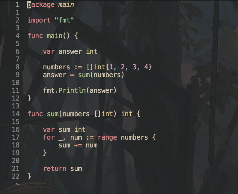 Simple program